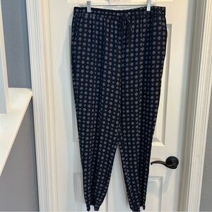 Vince Camuto Navy Dress Jogger Pants